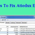 Ways to Fix Atiedxx Errors